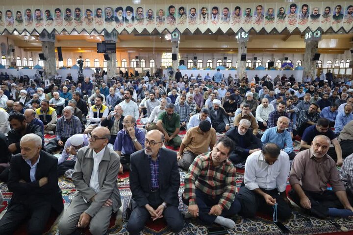 تصاویر/ نماز عبادی سیاسی جمعه در شهرستان ساری