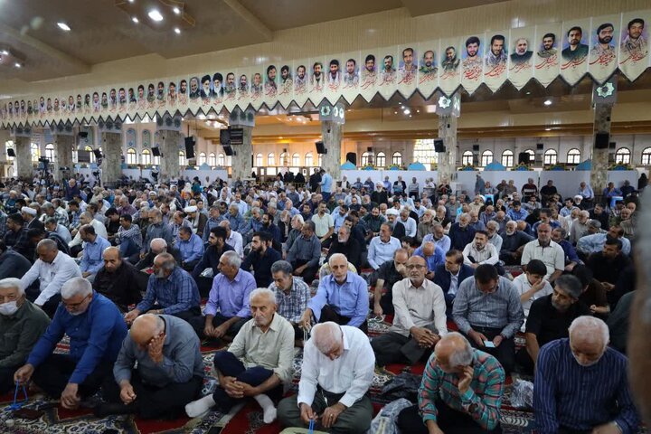 تصاویر/ نماز عبادی سیاسی جمعه در شهرستان ساری