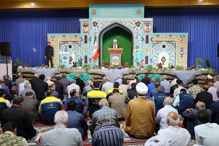 تصاویر/ نماز عبادی سیاسی جمعه در شهرستان ساری