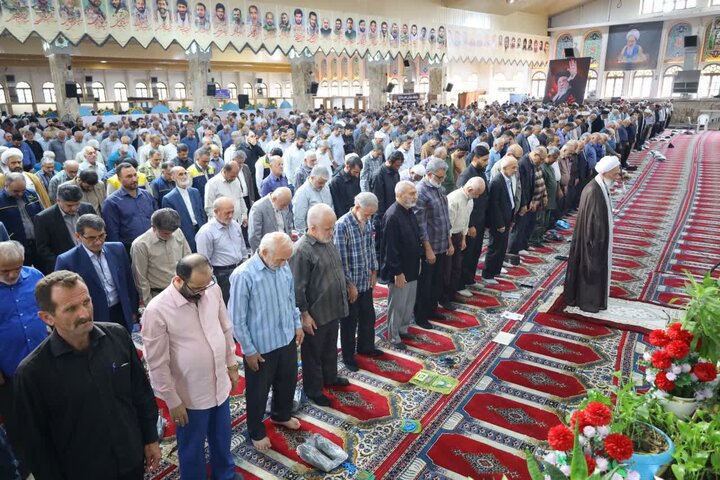 تصاویر/ نماز عبادی سیاسی جمعه در شهرستان ساری