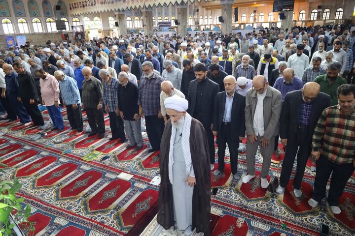 تصاویر/ نماز عبادی سیاسی جمعه در شهرستان ساری