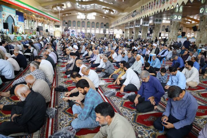تصاویر/ نماز عبادی سیاسی جمعه در شهرستان ساری