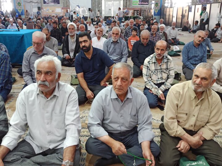 تصاویر/ نمازعبادی سیاسی جمعه کاشان