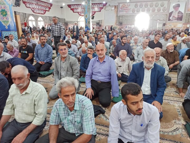 تصاویر/ نمازعبادی سیاسی جمعه کاشان