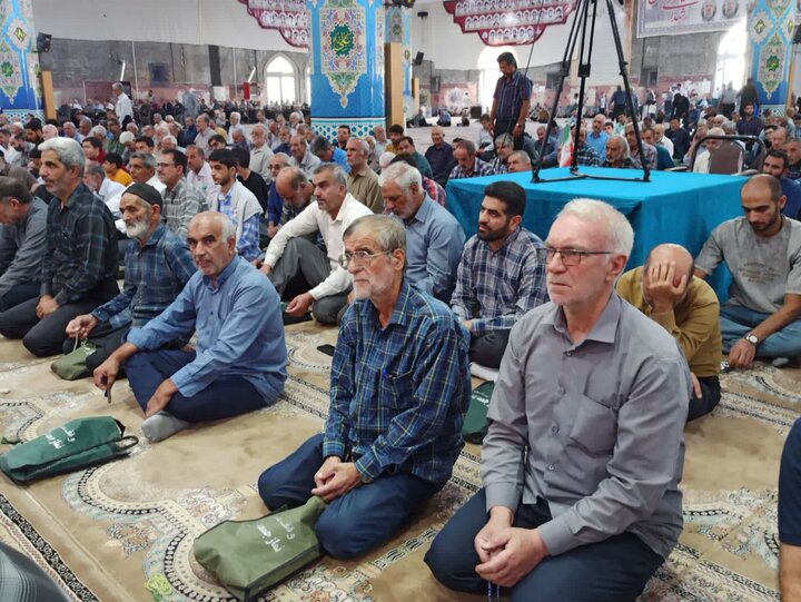 تصاویر/ نمازعبادی سیاسی جمعه کاشان