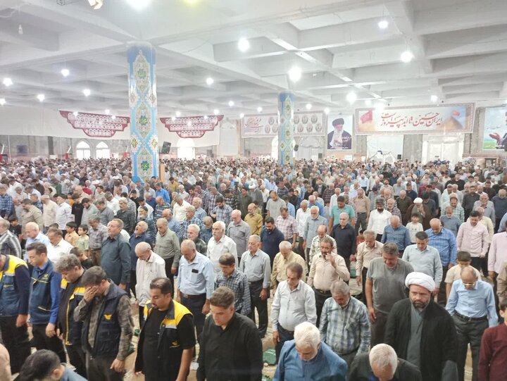 تصاویر/ نمازعبادی سیاسی جمعه کاشان