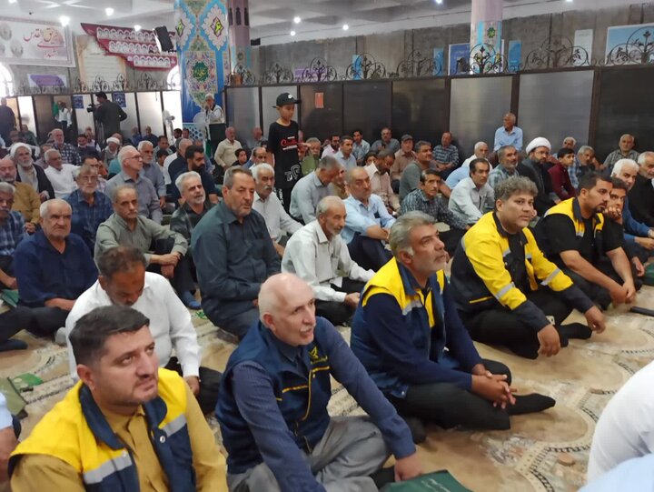 تصاویر/ نمازعبادی سیاسی جمعه کاشان