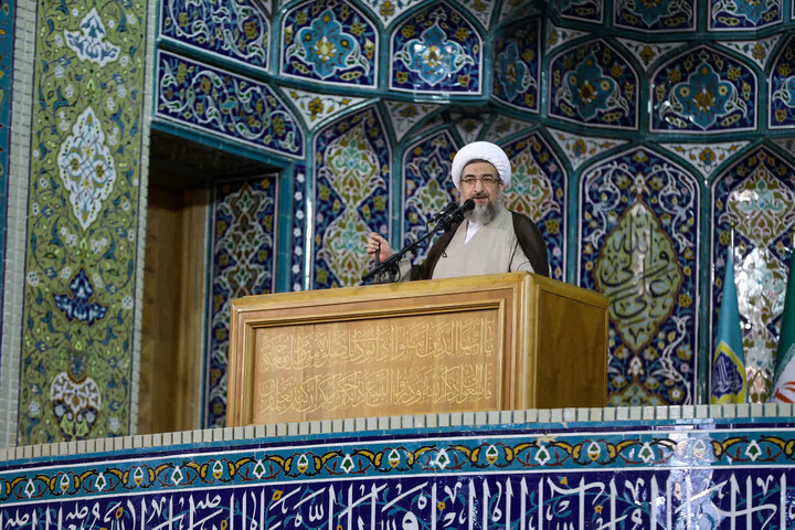 تصاویر/ آیین عبادی سیاسی نماز جمعه تبریز