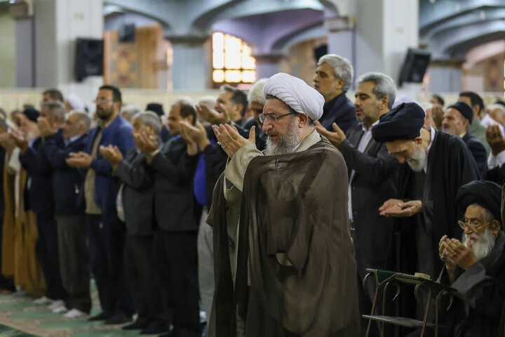 تصاویر/ آیین عبادی سیاسی نماز جمعه تبریز