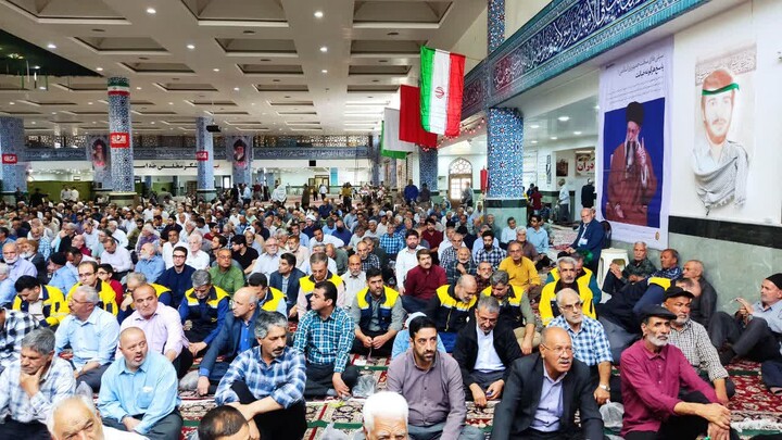 تصاویر| نماز جمعه عبادی، سیاسی بیرجند