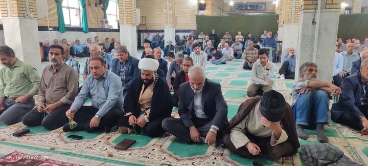 تصاویر/اقامه نماز عبادی سیاسی جمعه در زرندیه