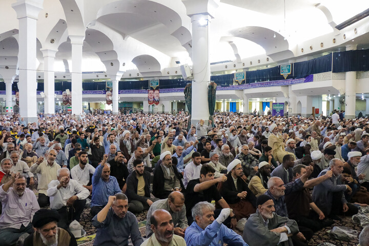 تصاویر/ اقامه نماز عبادی سیاسی جمعه در شهر مقدس قم