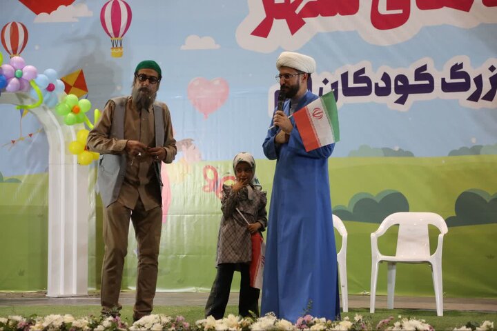 جشن بزرگ کودکان قم با عنوان «غنچه‌های شهر» برگزار شد