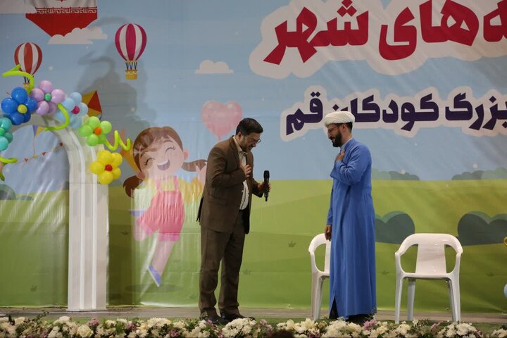 جشن بزرگ کودکان قم با عنوان «غنچه‌های شهر» برگزار شد