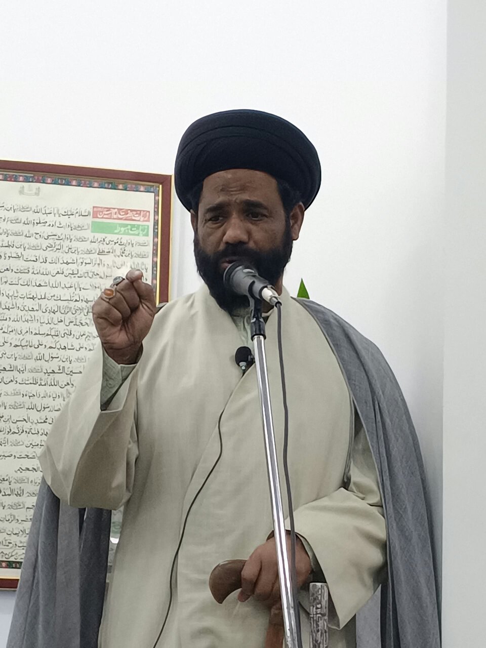 نماز جمعہ مسلمانوں کی شناخت، اتحاد اور اصلاحِ معاشرہ کا سب سے بڑا مرکز ہے: مولانا سید تہذیب الحسن رضوی