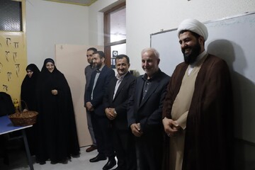 فیلم| بازدید مدیر اداره کل تبلیغات اسلامی گیلان و نماینده مردم شهرستان‌های رشت و خمام از مدرسه صدرا دختران رشت