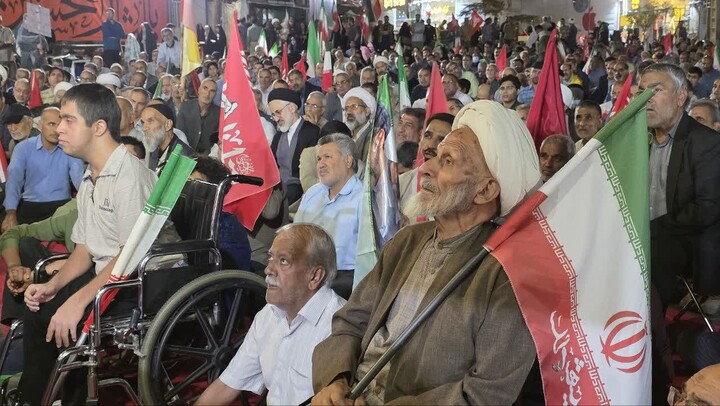 تصاویر| دویست و بیست و سومین شب تجمع میدان مادر بیرجند