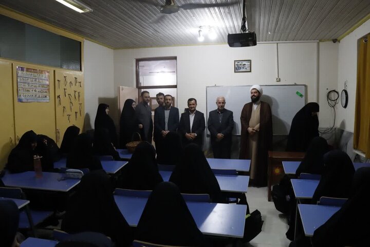 تصاویر/ بازدید مدیر اداره کل تبلیغات اسلامی گیلان و نماینده مردم شهرستان‌های رشت و خمام از مدرسه صدرا دختران رشت