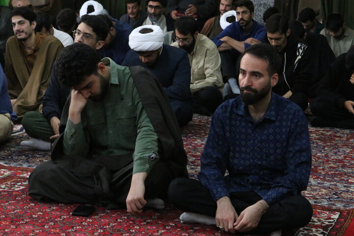تصاویر/ درس اخلاق آیت الله موسوی اصفهانی در مسجد مدرسه علمیه آیت الله آخوند (ره)
