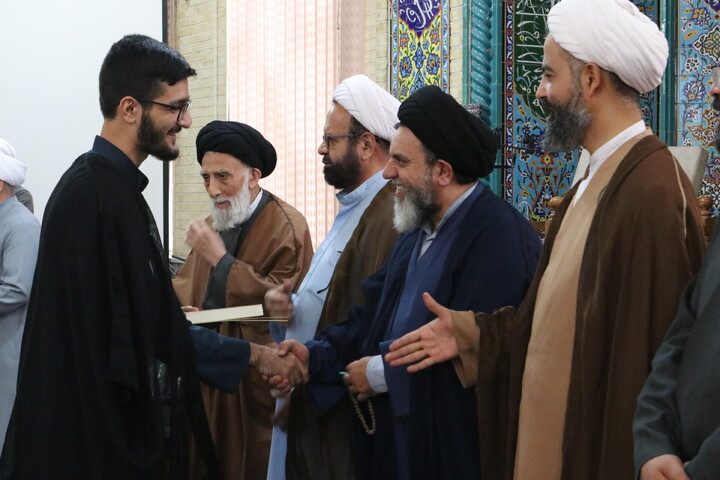 تصاویر/ تجلیل از ممتازین سال تحصیلی ۱۴۰۴-۱۴۰۵ مدرسه علمیه آیت الله آخوند (ره)