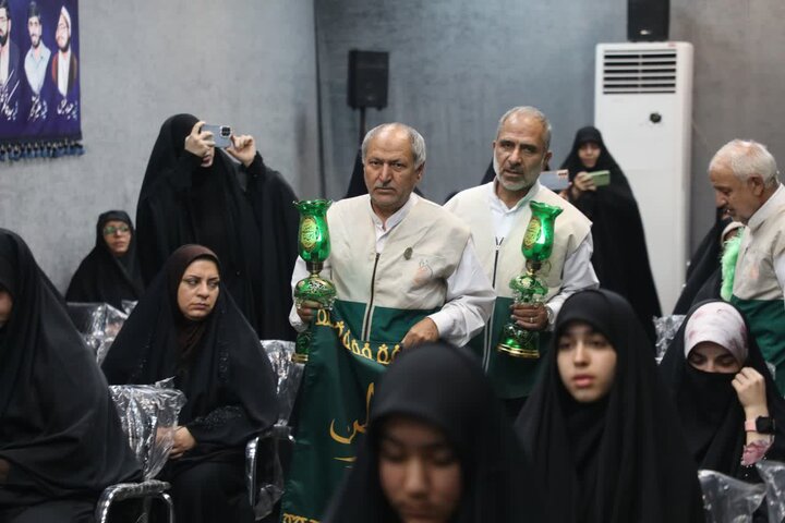 تصاویر/ طلاب جدید‌الورود حوزه‌ علمیه خواهران سمنان در طرح «اربعین تعالی»