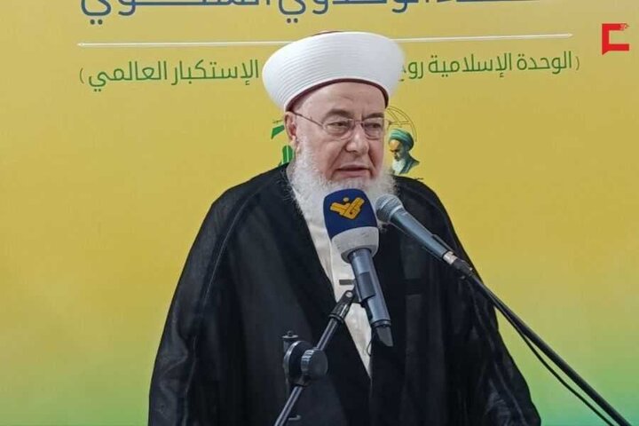 Enemy's Most Dangerous Weapon Is Division, Attacks on Islamic Unity: Lebanese Cleric