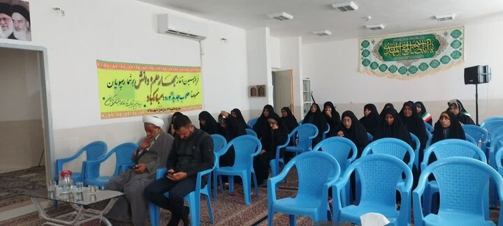 تصاویر/ مراسم افتتاحیه سال تحصیلی جدید و آغاز دوره «اربعین تعالی» در مدرسه علمیه الزهرا(س) شهداد