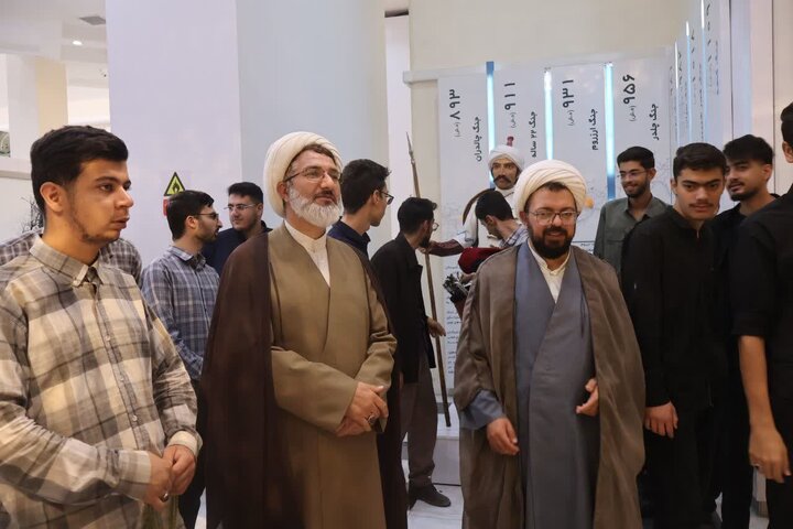 تصاویر/ بازدید طلاب حوزه علمیه امام خمینی (ره) ارومیه از موزه دفاع مقدس