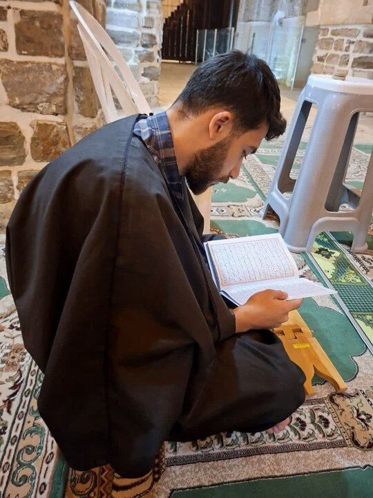 تصاویر/ محفل انس با قرآن کریم مدرسه علمیه امام خمینی (ره) ارومیه