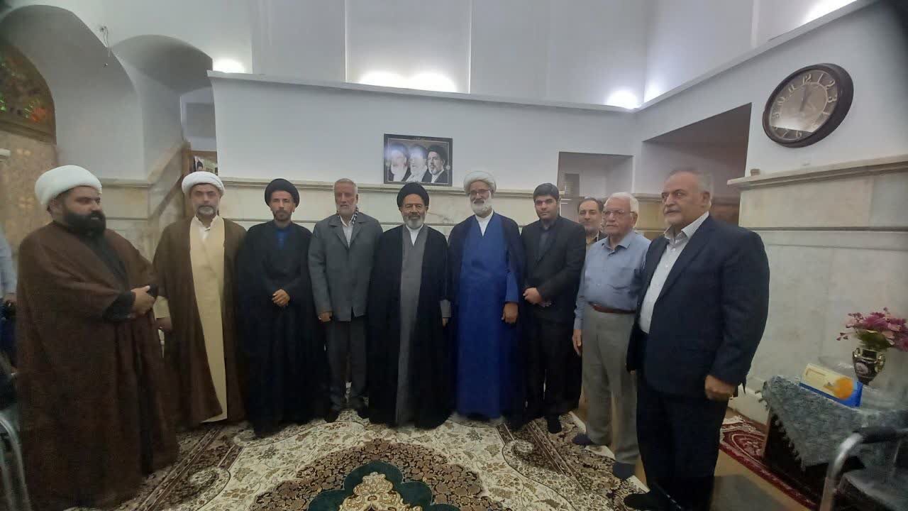 دیدار رئیس اداره حج و زیارت کاشان با نماینده ولی فقیه در امور حج و زیارت+تصاویر
