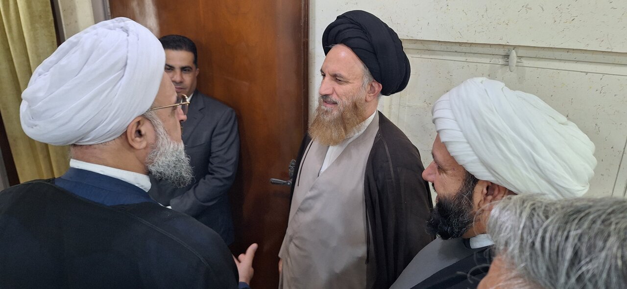 دیدار طاهری آکوردی با آیت الله ملک حسینی
