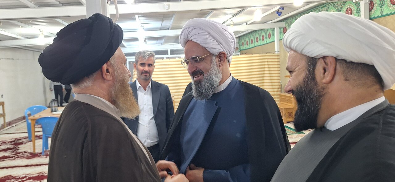 دیدار طاهری آکوردی با آیت الله ملک حسینی