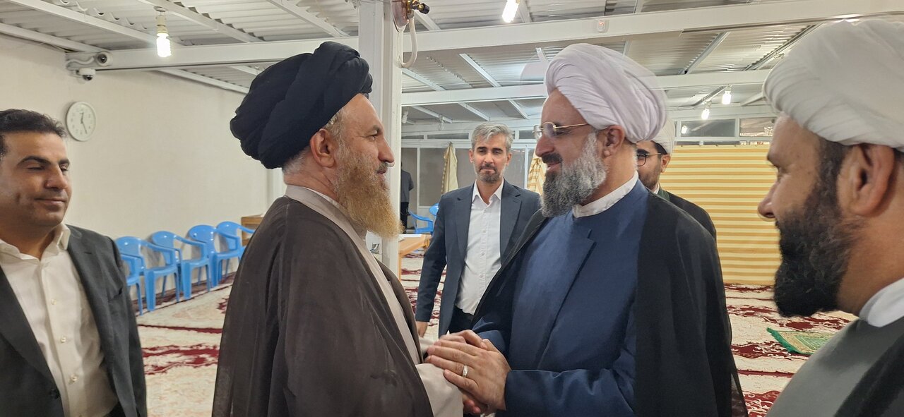 دیدار طاهری آکوردی با آیت الله ملک حسینی