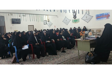 تصاویر/ دوره آموزشی “مطالعات اسلامی زنان” در مدرسه علمیه الزهرا (س) جیرفت