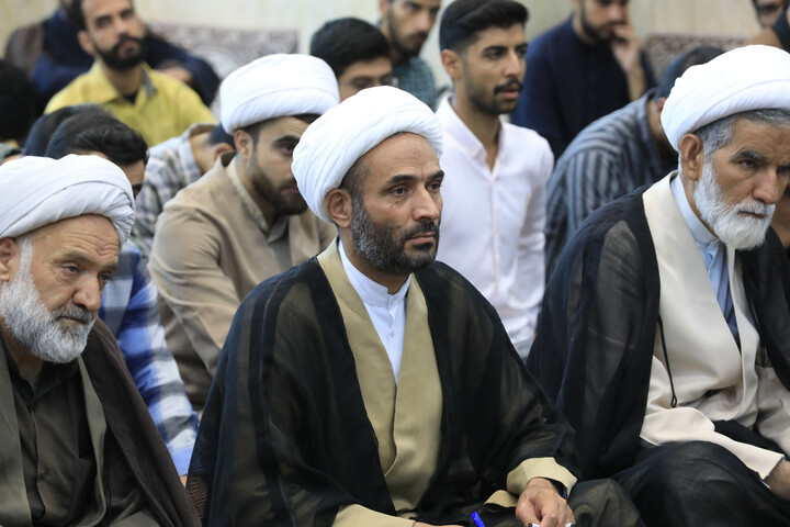 درس اخلاق اساتید و طلاب مدرسه علمیه تخصصی امیرالمومنین علیه السلام بیرجند