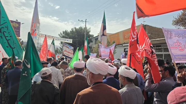 حضور منسجم حوزویان خضری دشت‌بیاض در رزمایش جان‌فدایان قاین