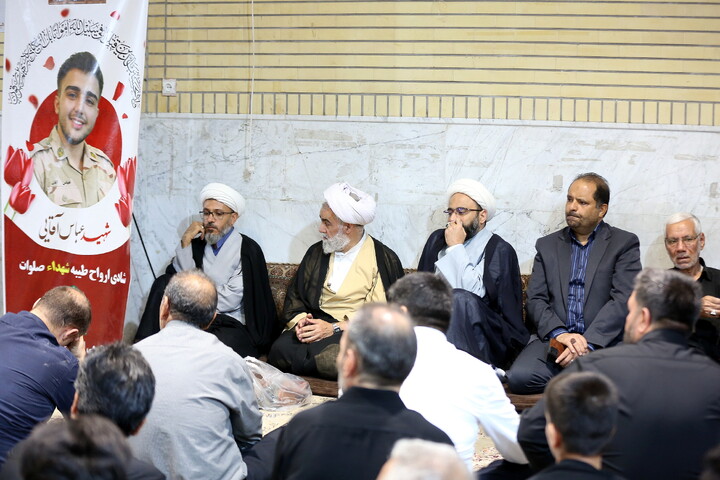 تصاویر/ مراسم ختم شهید عباس آقایی در قم