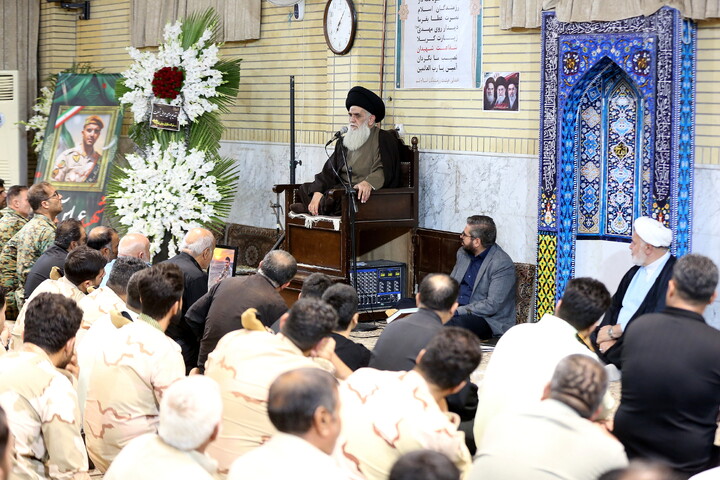 تصاویر/ مراسم ختم شهید عباس آقایی در قم