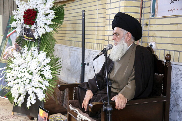 تصاویر/ مراسم ختم شهید عباس آقایی در قم