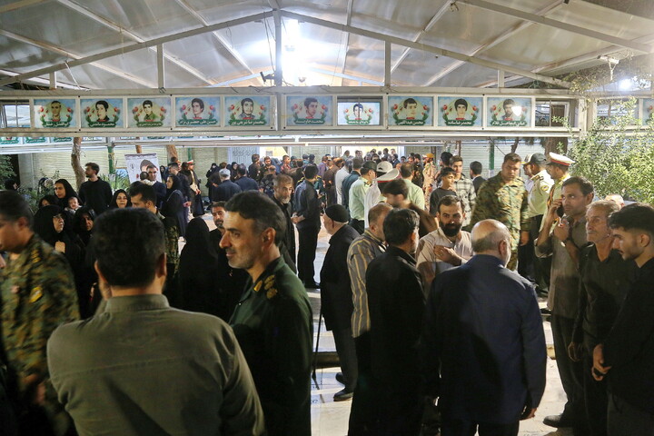 تصاویر/ مراسم ختم شهید عباس آقایی در قم