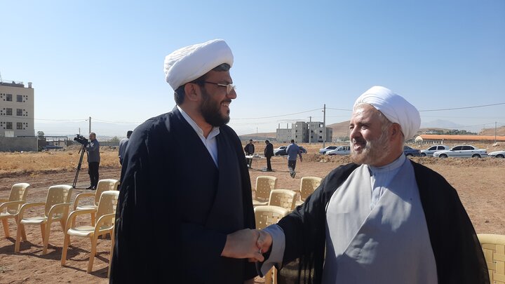 تصاویر/ کلنگ احداث ساختمان حوزه علمیه چهارمحال‌وبختیاری در شهرکرد