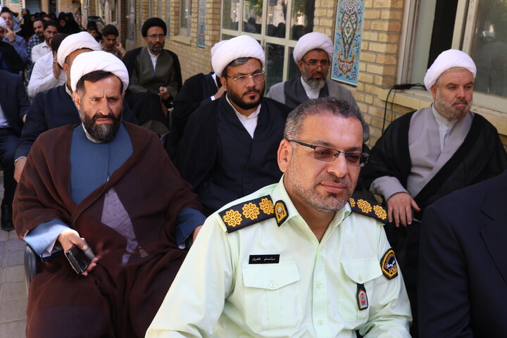 تصاویر/ افتتاح ساختمان جدید مدرسه علمیه حضرت امام صادق(علیه‌السلام) فارسان