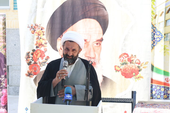 تصاویر/ افتتاح ساختمان جدید مدرسه علمیه حضرت امام صادق(علیه‌السلام) فارسان