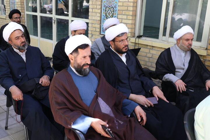 تصاویر/ افتتاح ساختمان جدید مدرسه علمیه حضرت امام صادق(علیه‌السلام) فارسان