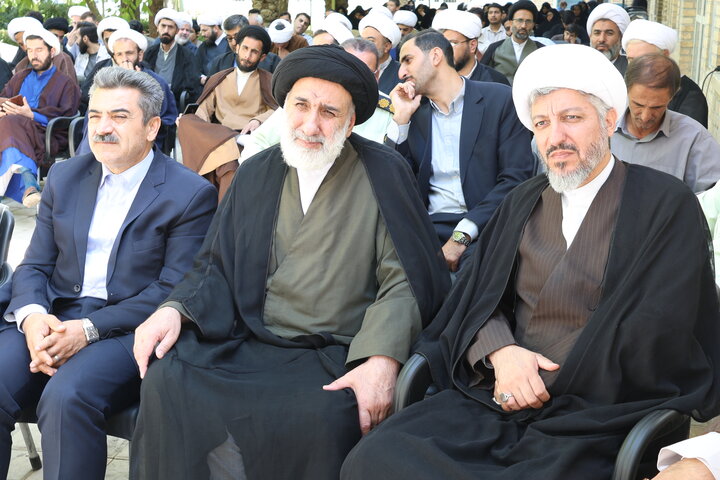 تصاویر/ افتتاح ساختمان جدید مدرسه علمیه حضرت امام صادق(علیه‌السلام) فارسان