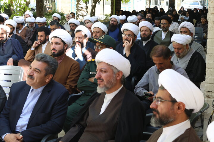 تصاویر/ افتتاح ساختمان جدید مدرسه علمیه حضرت امام صادق(علیه‌السلام) فارسان