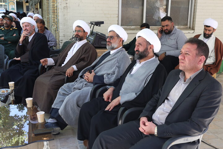 تصاویر/ افتتاح ساختمان جدید مدرسه علمیه حضرت امام صادق(علیه‌السلام) فارسان