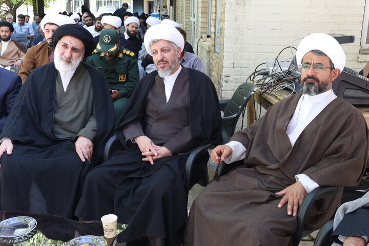 تصاویر/ افتتاح ساختمان جدید مدرسه علمیه حضرت امام صادق(علیه‌السلام) فارسان