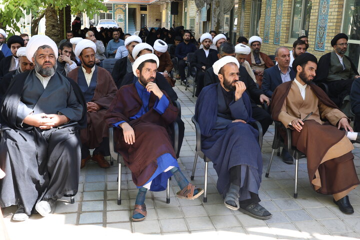 تصاویر/ افتتاح ساختمان جدید مدرسه علمیه حضرت امام صادق(علیه‌السلام) فارسان