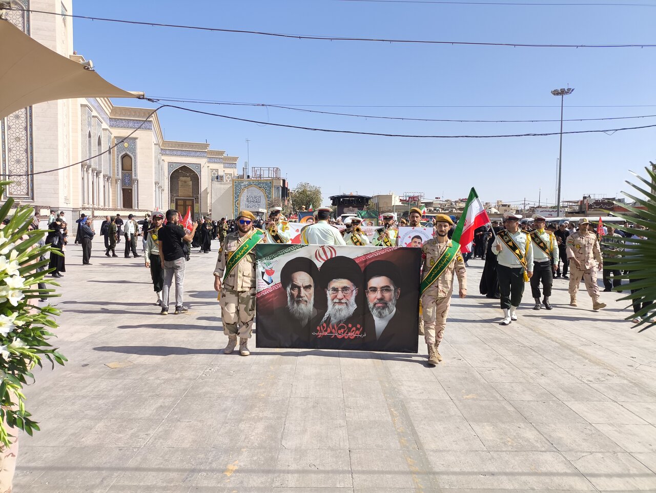 مراسم تشییع شهید عباس آقایی در قم برگزار شد + تصاویر